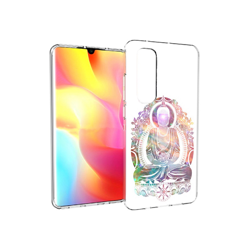 

Чехол MyPads Tocco для Xiaomi Mi Note 10 Lite умный мужчина абстракция (PT149714.254.651), Прозрачный, Tocco
