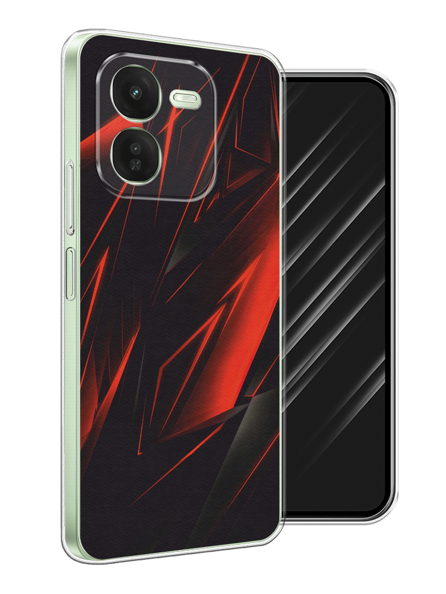 

Чехол Awog на Vivo iQOO Z9X "Игровой фон", Бордовый;красный;черный, 2612250-1