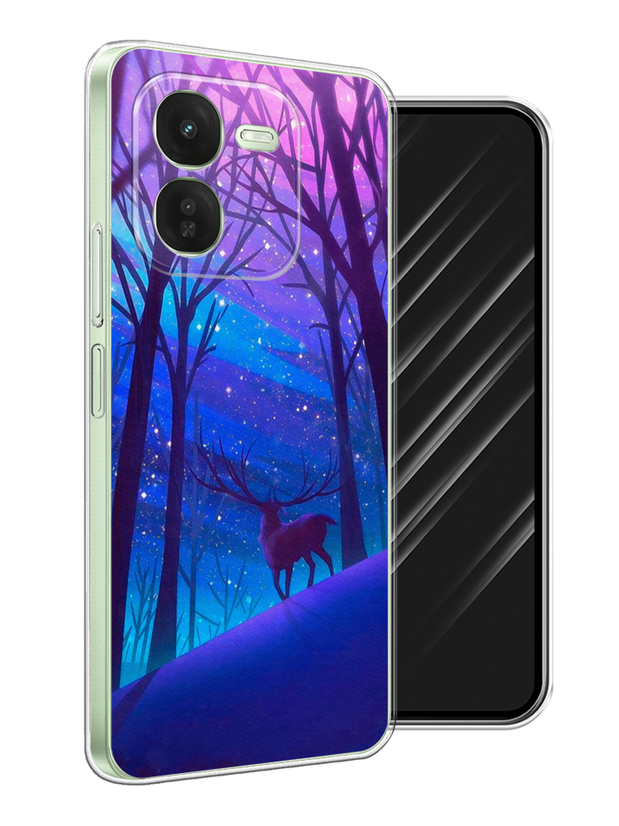 

Чехол Awog на Vivo iQOO Z9X "Северный олень", Фиолетовый;голубой;синий, 2612250-1