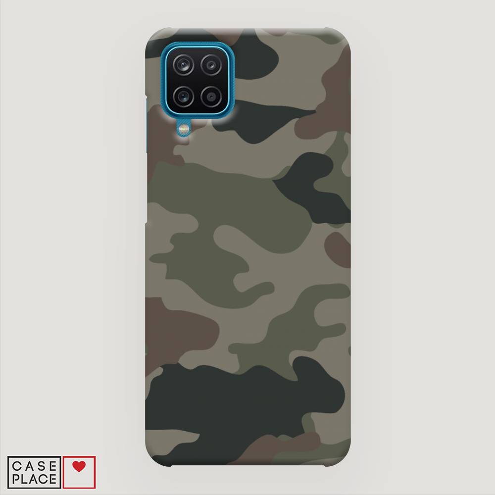 

Пластиковый чехол "Камуфляж 1" на Samsung Galaxy A12, 2101620-4