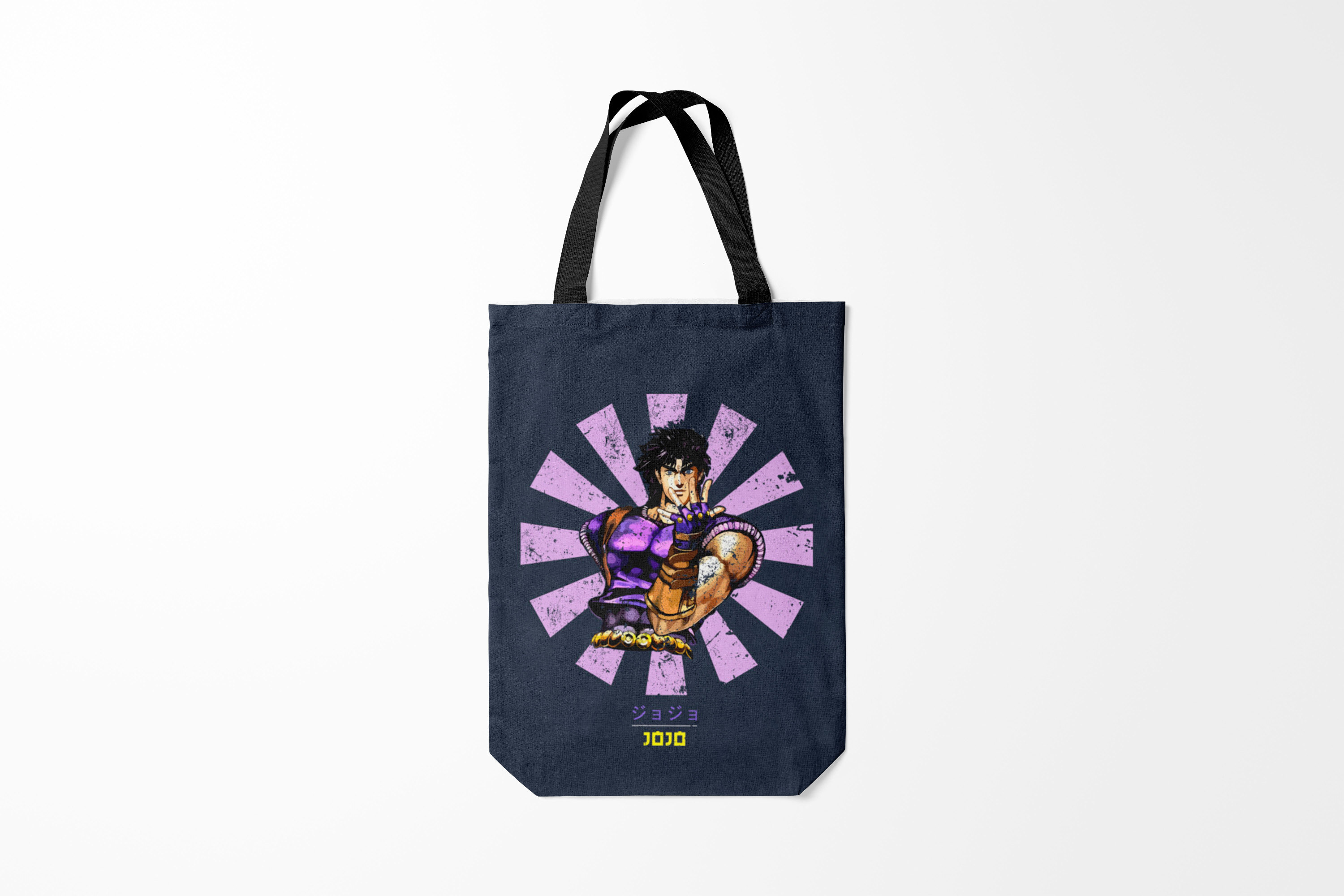

Сумка шoппер унисекс Burnettie JoJo Bizarre Adventure, серый, JoJo Bizarre Adventure