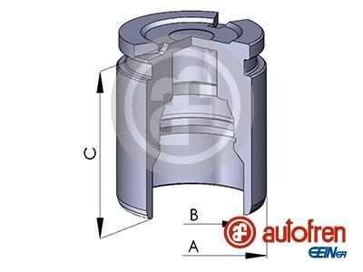 

Ремкомплект дискового тормоза AUTOFREN SEINSA d02593