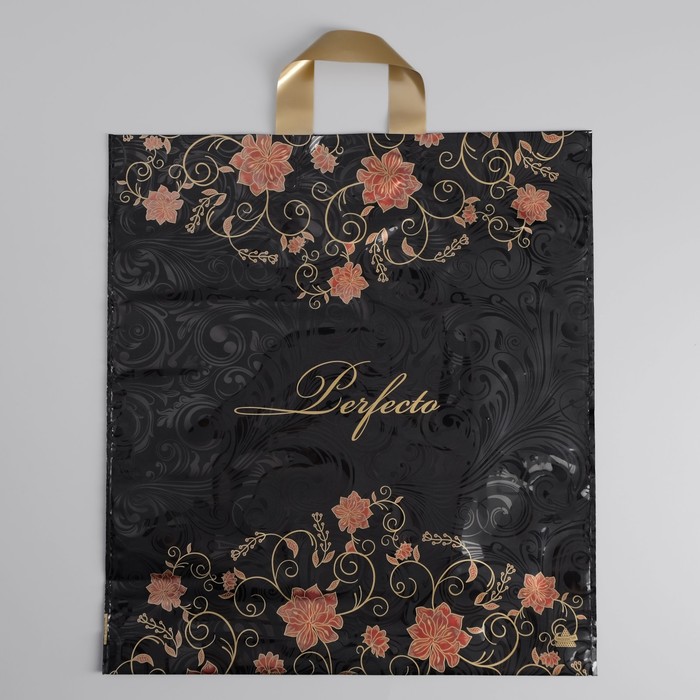 

Пакет полиэтиленовый с петлевой ручкой "Перфекто Флауэр", 42 х 46 см, 95 мкм, Весенняя палитра