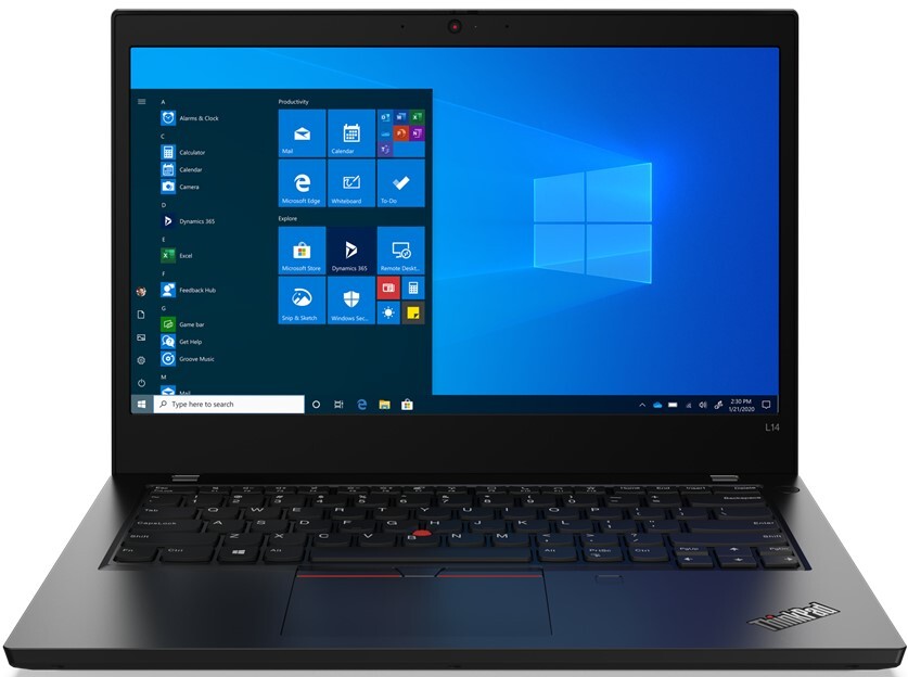 фото Ноутбук-трансформер lenovo thinkpad l14 gen 2 black (20x10045rt)