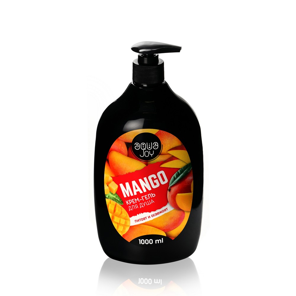 Крем - гель для душа Aqua Joy Mango 1000мл