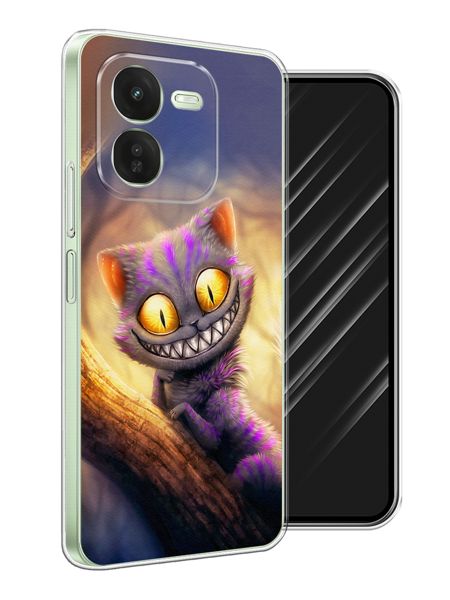 

Чехол Awog на Vivo iQOO Z9X "Cheshire Cat", Фиолетовый;желтый, 2612250-1