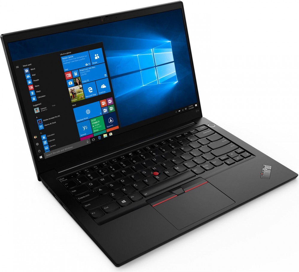 фото Ноутбук lenovo thinkpad e14 gen 2 black (20ta00llrt)