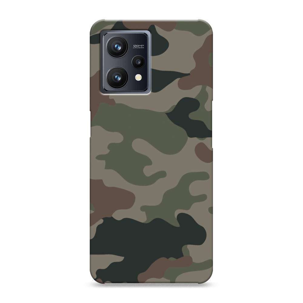 

Пластиковый чехол "Камуфляж 1" на Realme 9, 257220-4