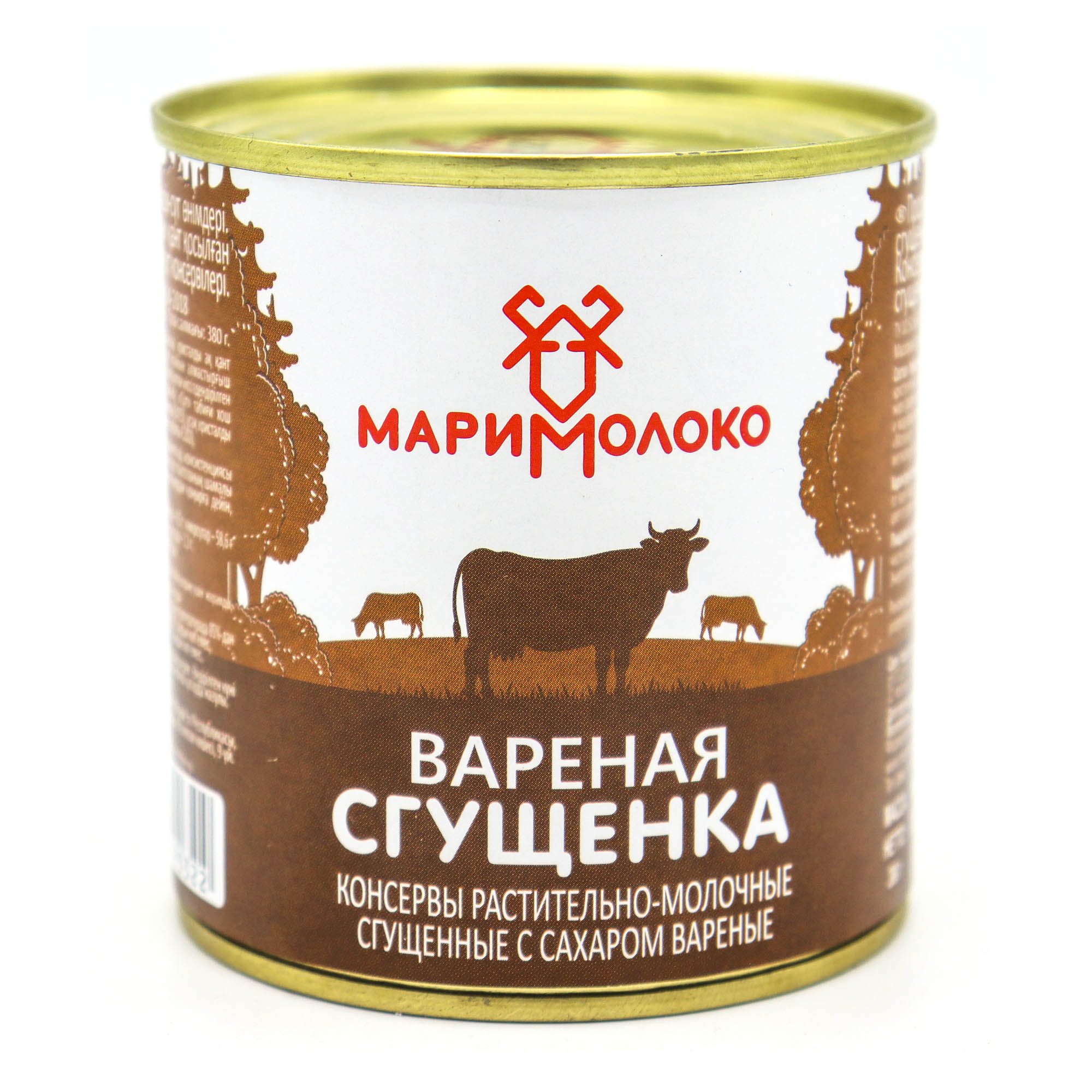 

Сгущенный молокосодержащий продукт МариМолоко вареный 8,5% СЗМЖ 380 г