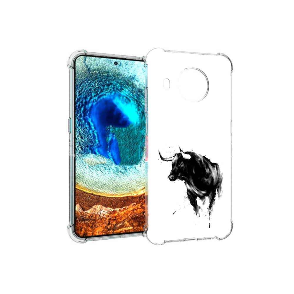 

Чехол MyPads Tocco для Nokia X20 бык (PT159436.101.254), Прозрачный, Tocco