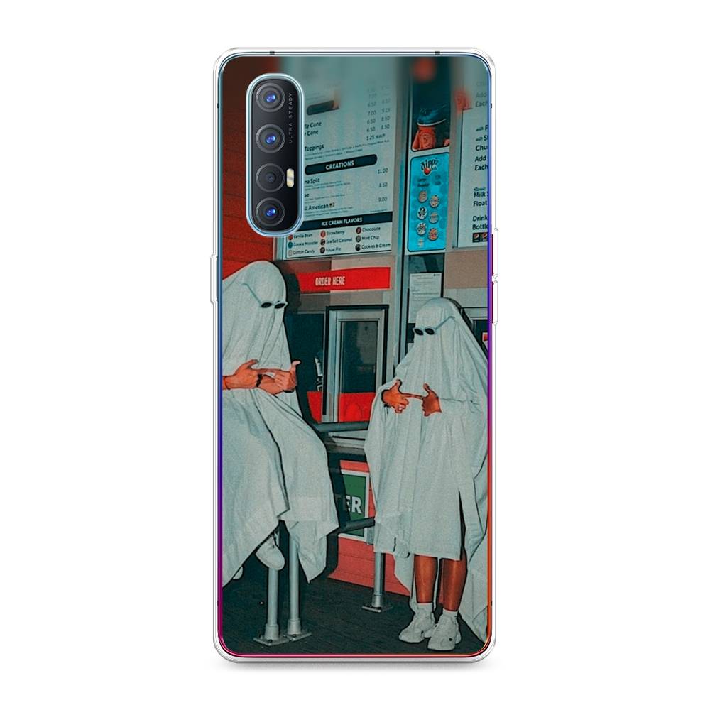 

Чехол Awog на Oppo Reno 3 Pro "Chillin Killin", Разноцветный, 252550-9