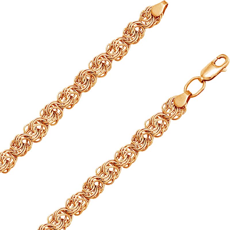 Цепочка из красного золота 55 см Goldika 81000650-gd