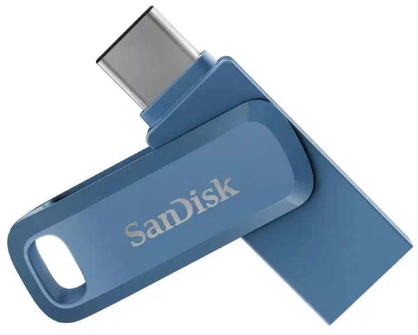 

Флешка SanDisk Ultra Dual Drive 128 ГБ синий (SDDD3-128G-G46), Ultra Dual Drive