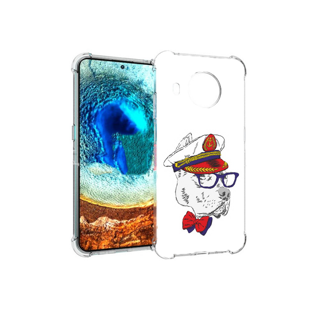 

Чехол MyPads Tocco для Nokia X20 бульдог (PT159436.101.251), Прозрачный, Tocco