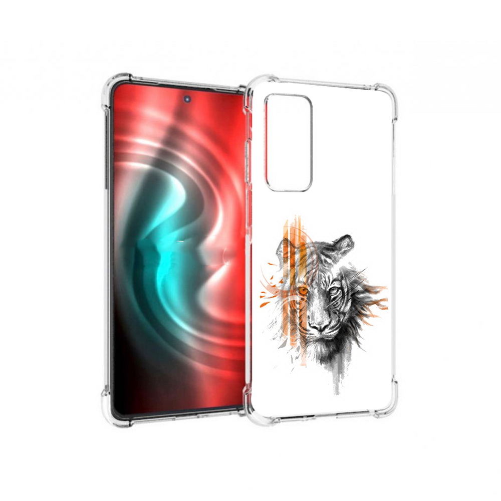 

Чехол MyPads Tocco для Motorola 20 огненный тигр (PT227072.363.526), Прозрачный, Tocco