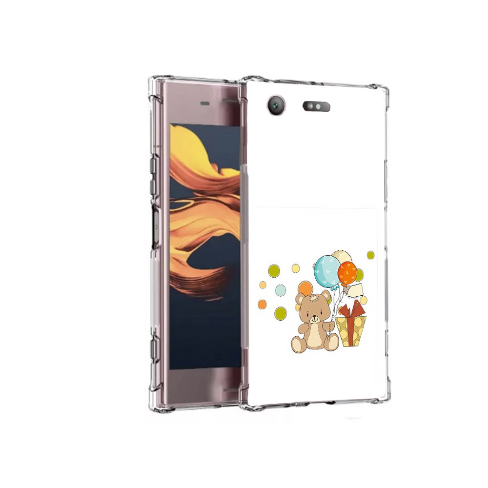 

Чехол MyPads Tocco для Sony Xperia XZ1 Compact медвеженок с подарком (PT91855.237.470), Прозрачный, Tocco