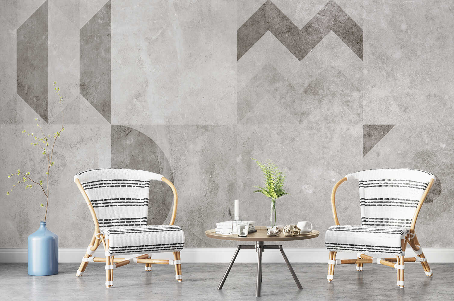 

Фотообои на стену флизелиновые MOBI DECOR "Лофт Бетон №9" в спальню или в гостиную или на, Серый, Лофт Бетон - флизелин