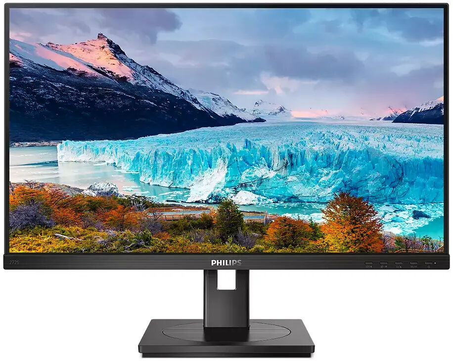 

27" Монитор Philips 272S1M Black 75Hz 1920x1080 IPS, Черный, 272S1M