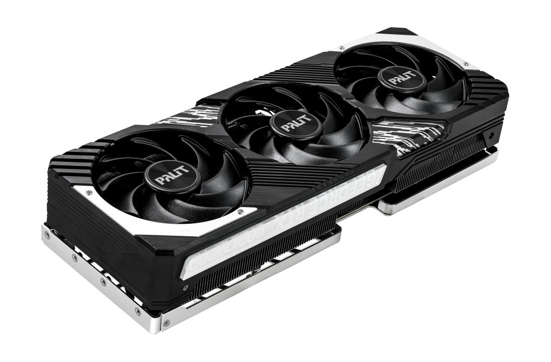 

Видеокарта Palit NVIDIA GeForce RTX 4080 GamingPro OC (NED4080019T2-1032A), Черный, GeForce RTX 4080 GamingPro OC