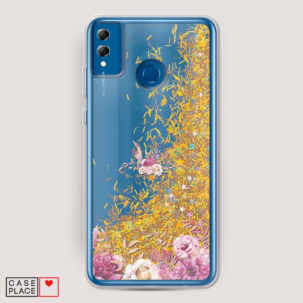 

Чехол Awog на Honor 8X "Нежные розовые цветы", Бежевый, 66790-1