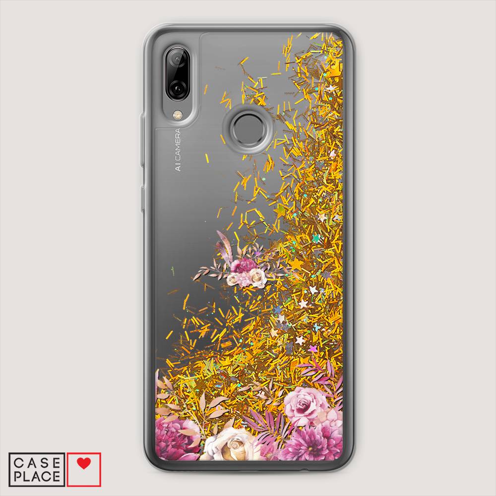 

Чехол Awog на Honor 10 Lite "Нежные розовые цветы", Бежевый, 67590-1
