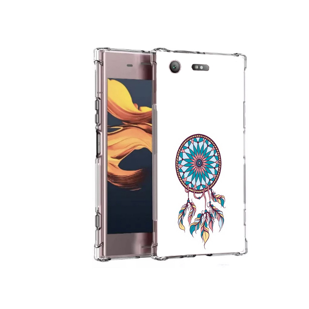 

Чехол MyPads Tocco для Sony Xperia XZ1 Compact ловец снов синий (PT91855.237.443), Прозрачный, Tocco
