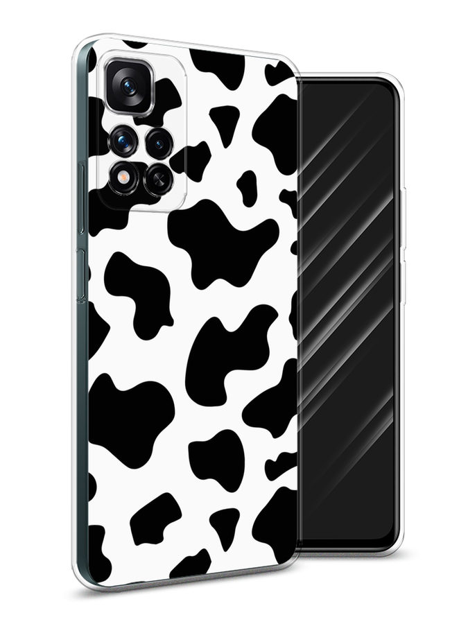 

Чехол Awog на Xiaomi Redmi Note 11 Pro Plus 5G "Пятна коровы", Разноцветный, 312150-1