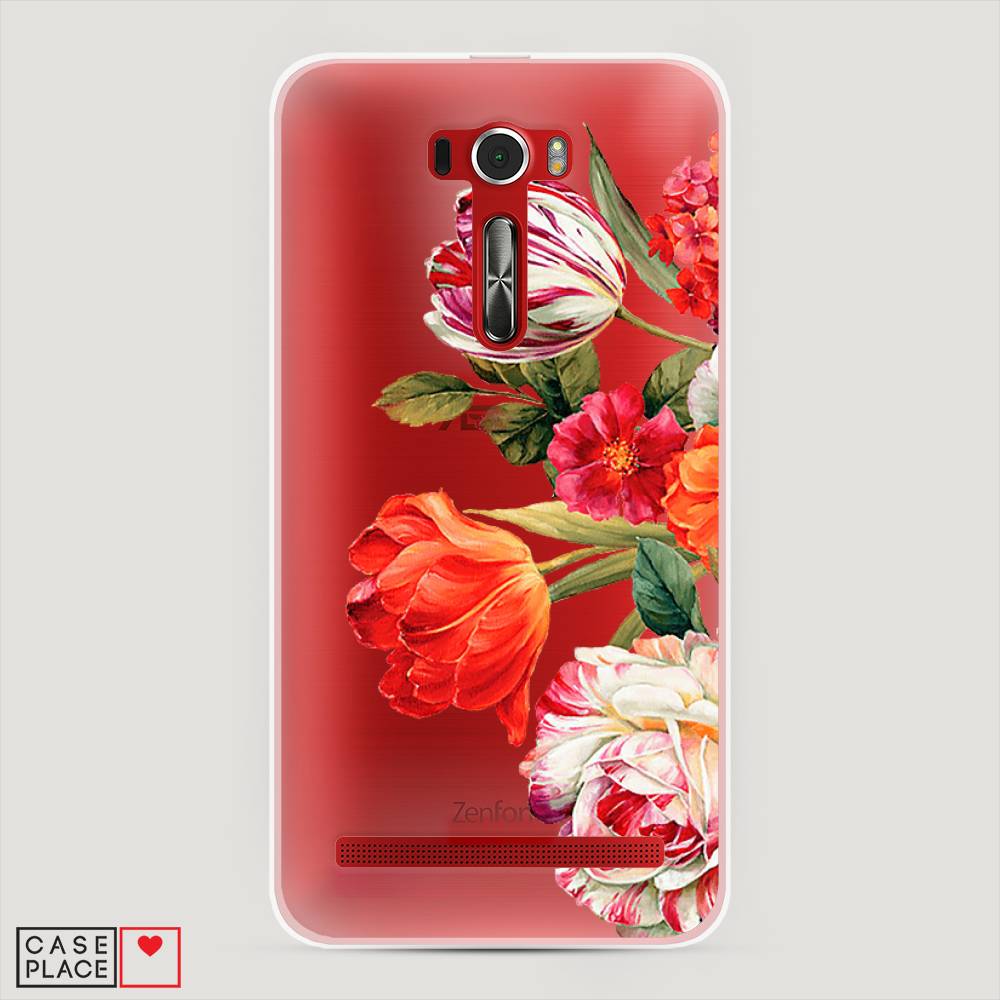 

Чехол Awog "Весенний букет" для Asus Zenfone 2 ZE601KL, 40650-8