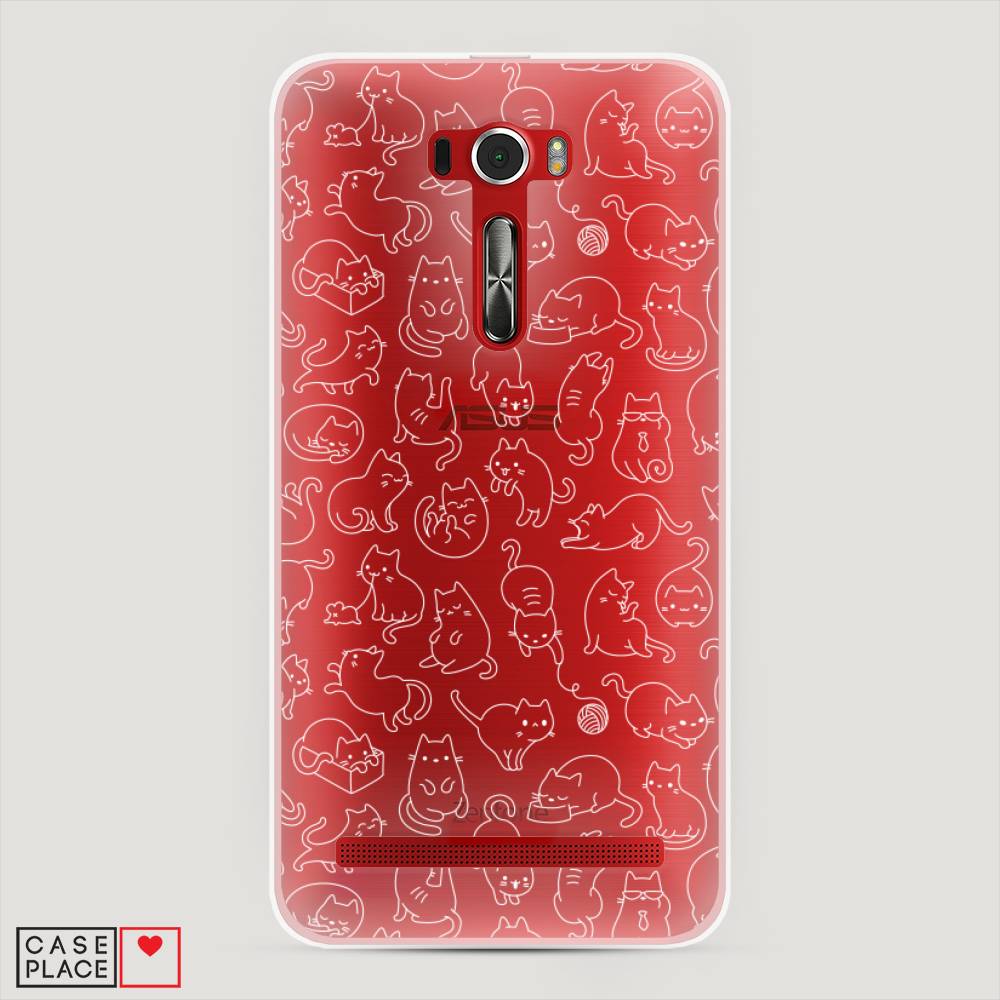 

Чехол Awog "Шкодливые котики" для Asus Zenfone 2 ZE601KL, 40650-2