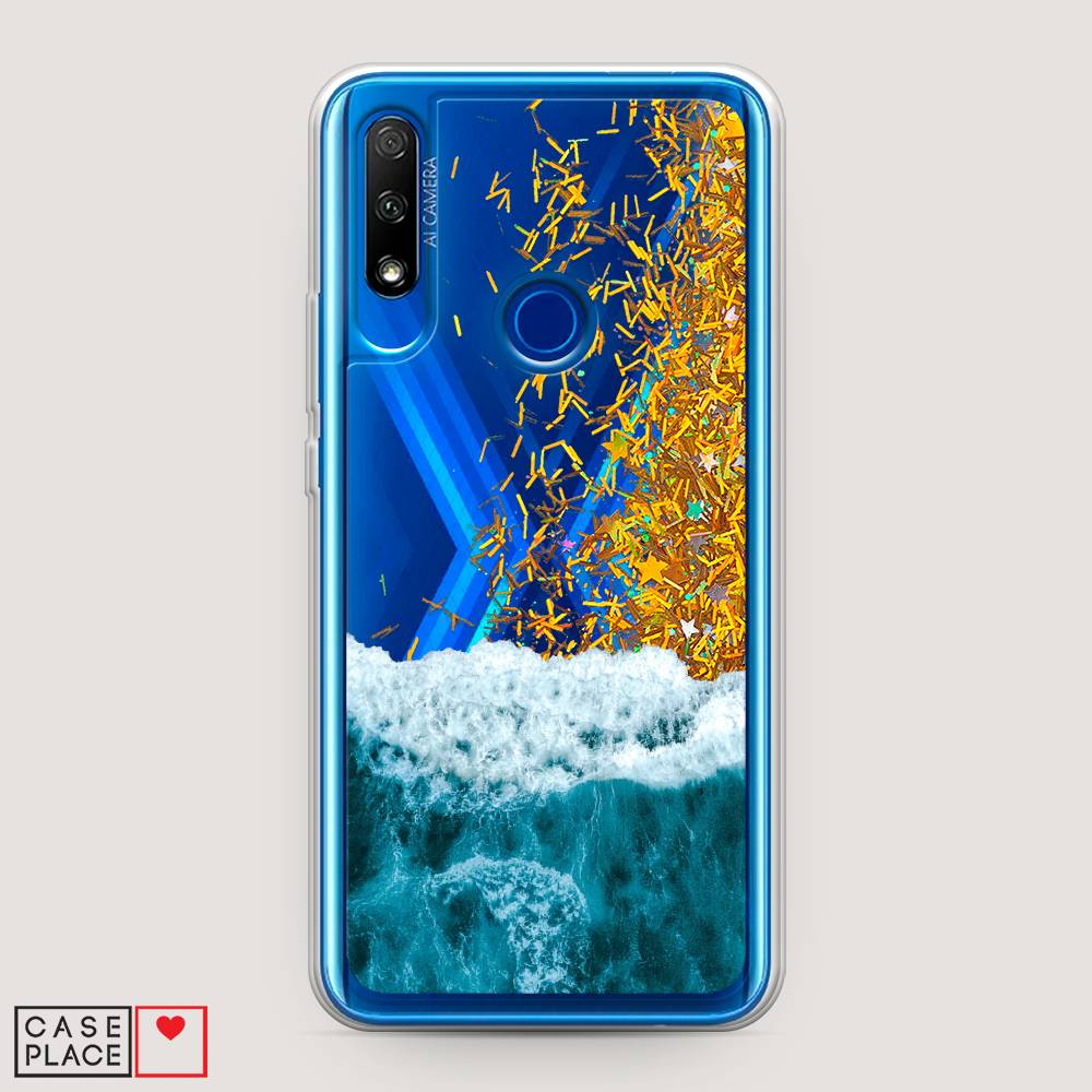 

Чехол Awog на Honor 9X "Морская пучина", Голубой;белый, 69990-1