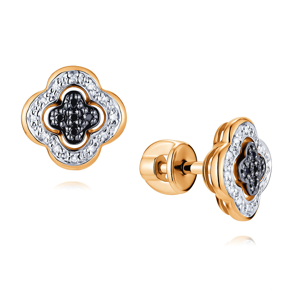 

Серьги из красного золота с бриллиантом ADAMAS 21036085/01-А50Д-41, 21036085/01-А50Д-41