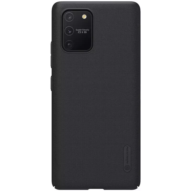 

Накладка Nillkin Super Frosted Shield для Samsung Galaxy S10 Lite, черный, Super Frosted Shield