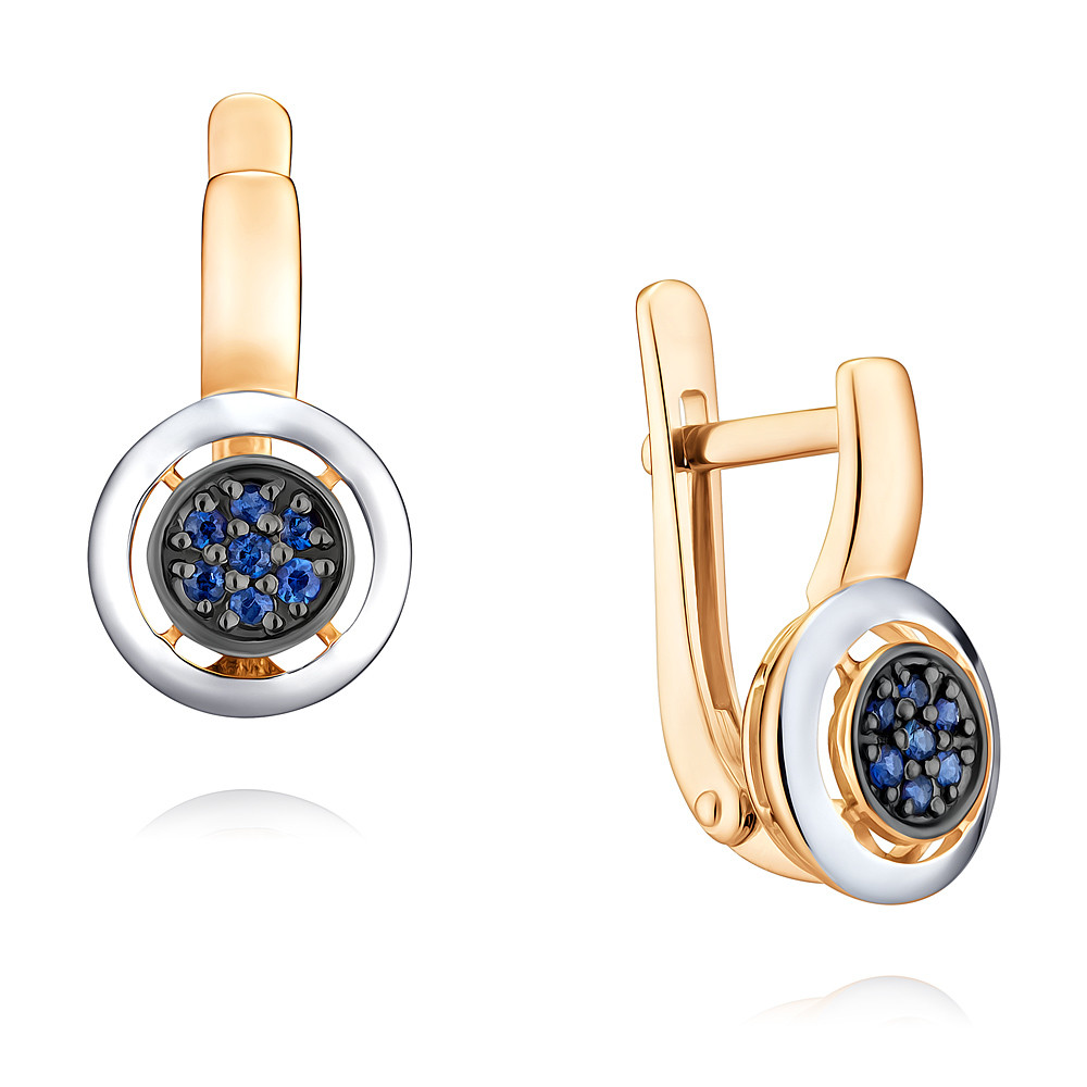

Серьги из красного золота с сапфиром ADAMAS 2424148-А500ДЧ-542, 2424148-А500ДЧ-542