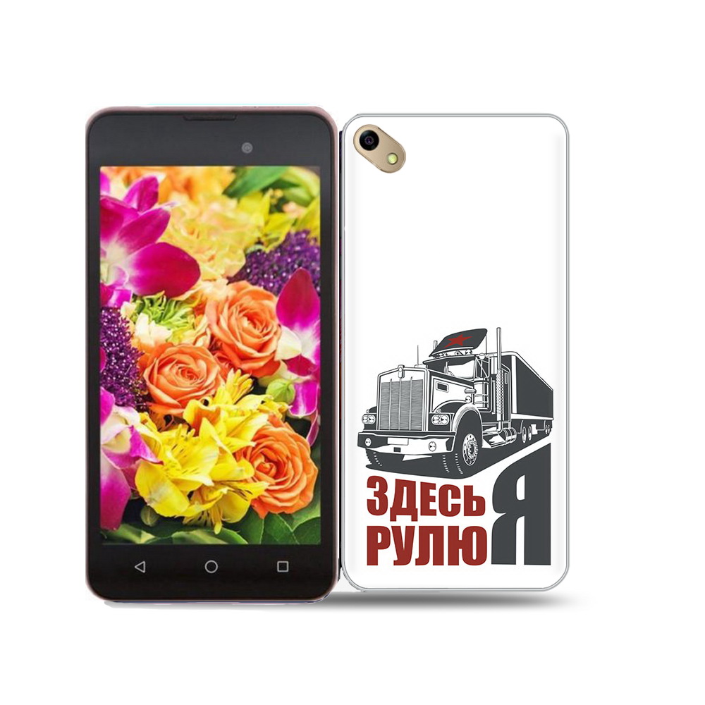 

Чехол MyPads Tocco для BQ 5035 здесь я рулю, Прозрачный, Tocco