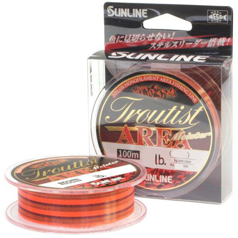 

Леска Sunline Troutist Area LE Meister 100M 2LB/#0.4, Прозрачный, Troutist Area LE Meister 100M