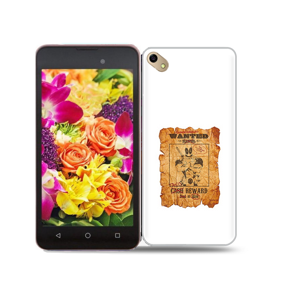 

Чехол MyPads Tocco для BQ 5035 дедпул, Прозрачный, Tocco