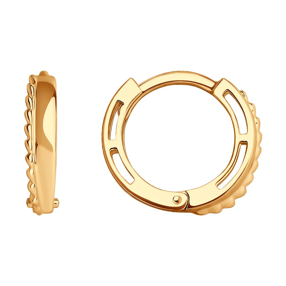 

Серьги конго из красного золота SOKOLOV 029732, 029732