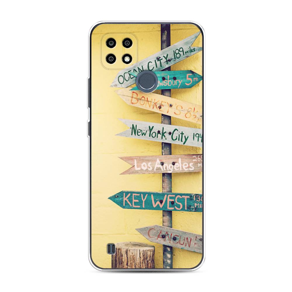 

Чехол Awog на Realme C21Y/C25Y "Нулевой километр", Разноцветный, 256850-4