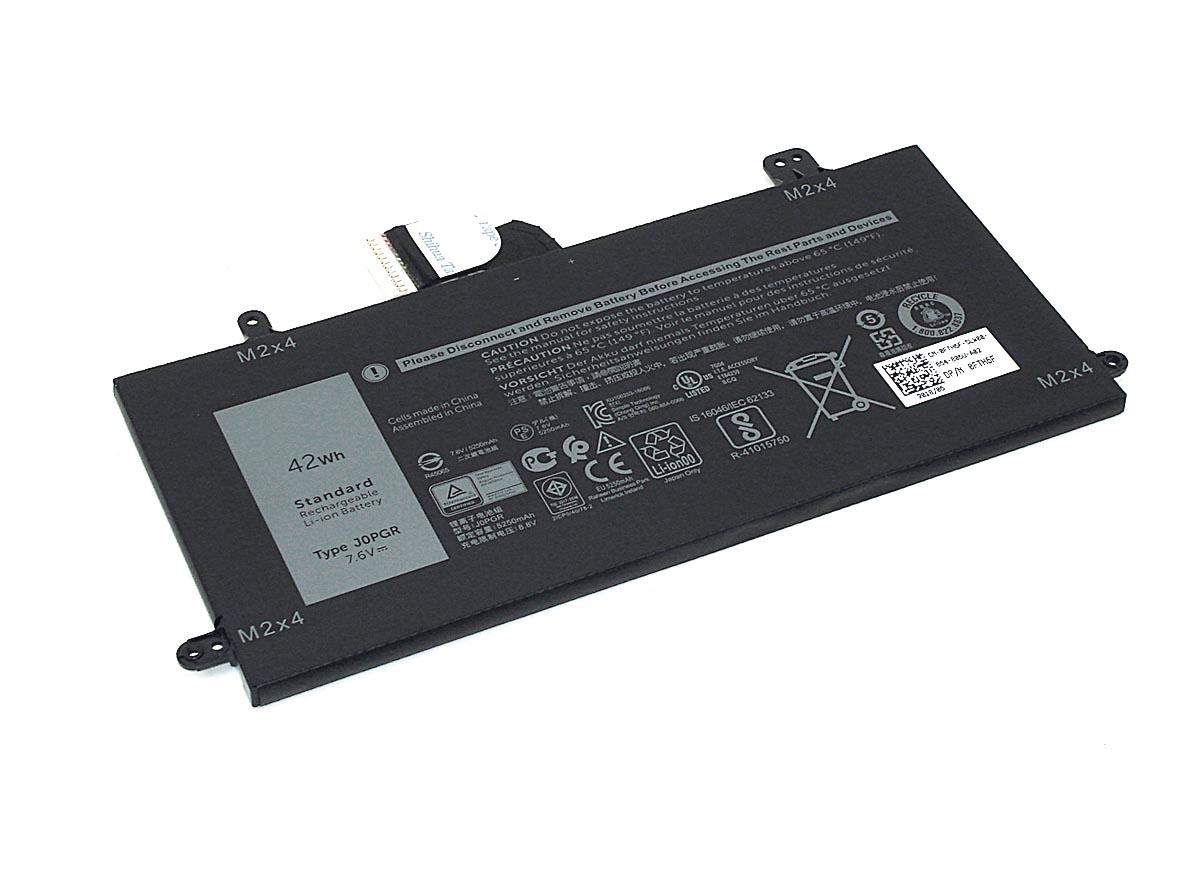 Аккумулятор для ноутбука Dell Latitude 12 5285 JOPGR 7.6V 5250mAh