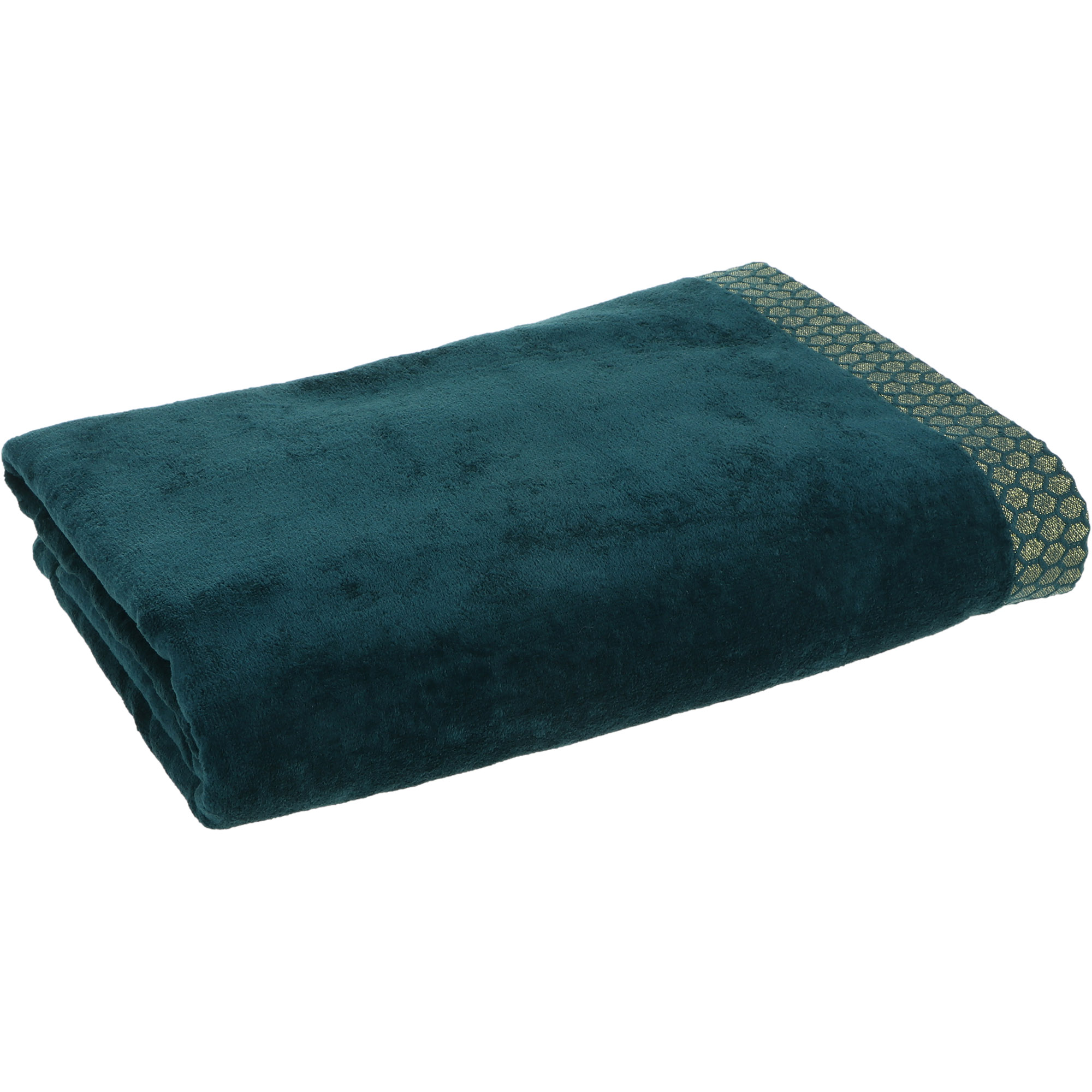 

Полотенце Mundotextil Lurex 100 x 150 см велюр синее