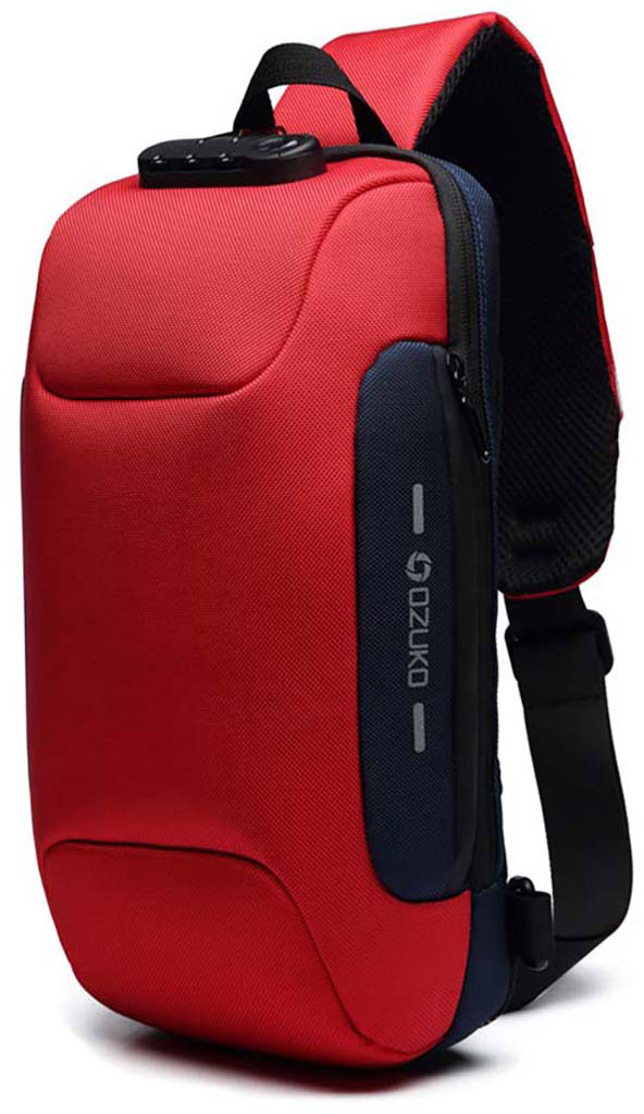 

Рюкзак унисекс OZUKO OZ9223 red, OZ9223