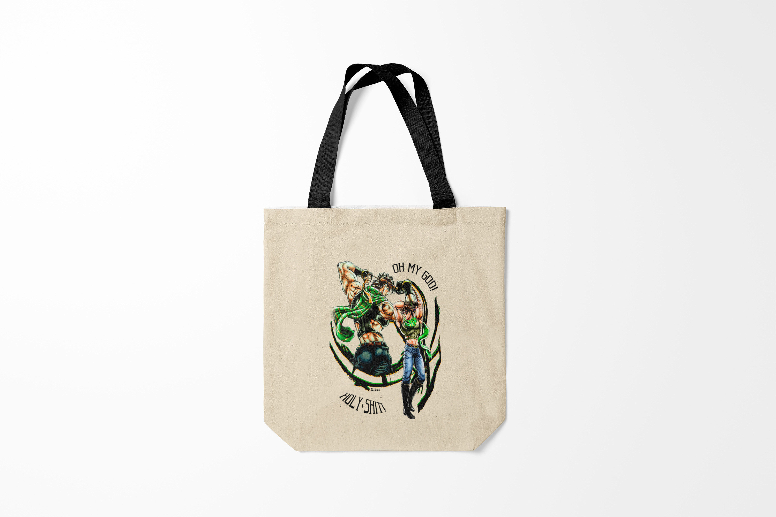 

Сумка шoппер унисекс Burnettie JoJo Bizarre Adventure, бежевый, JoJo Bizarre Adventure