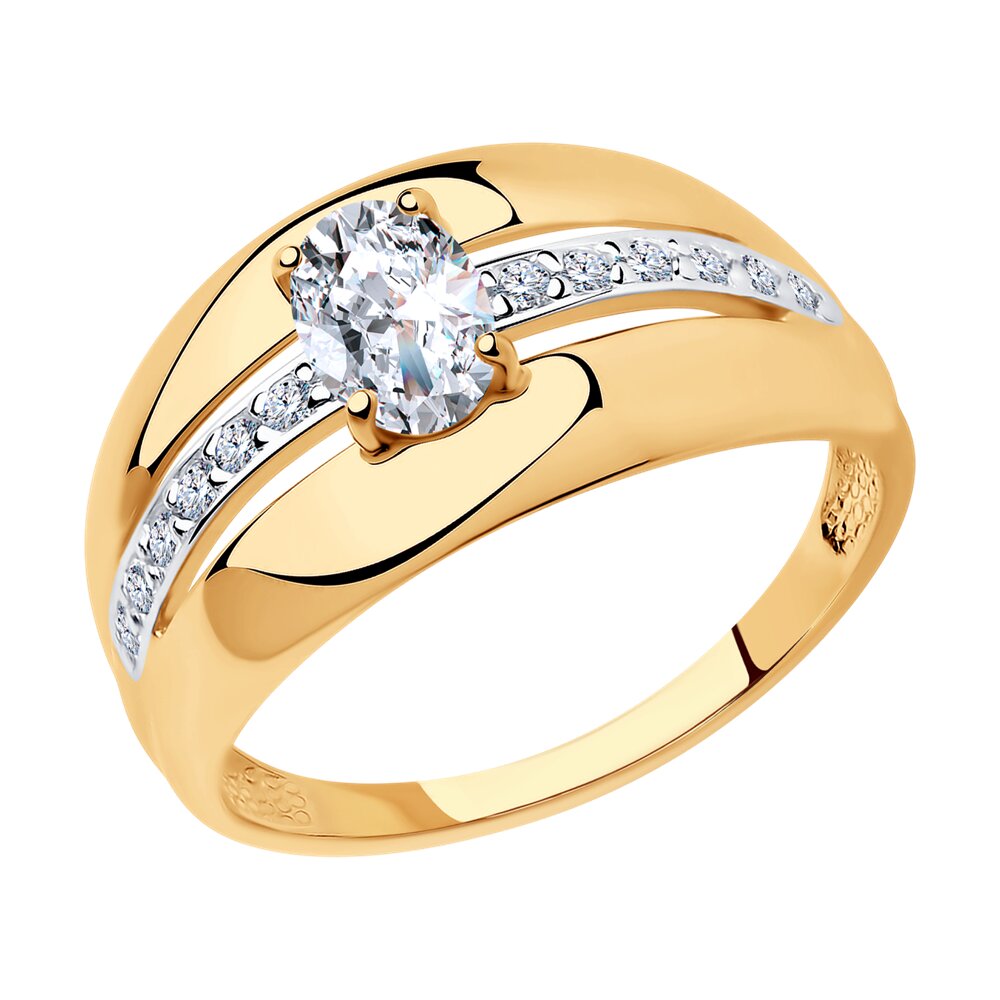 

Кольцо из серебра р. 16 SOKOLOV 93010499, фианит, 93010499