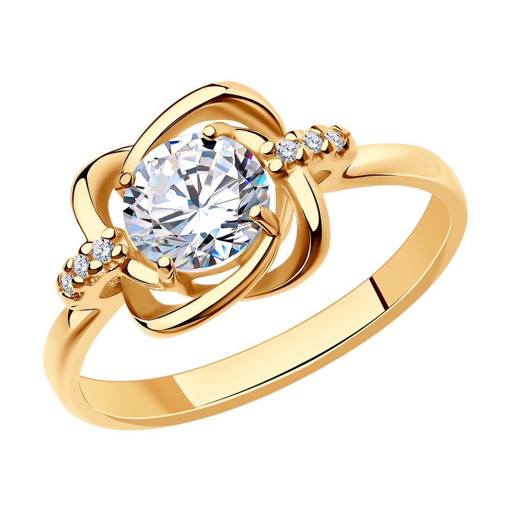 

Кольцо из серебра с фианитом SOKOLOV 93010790 р, 93010790