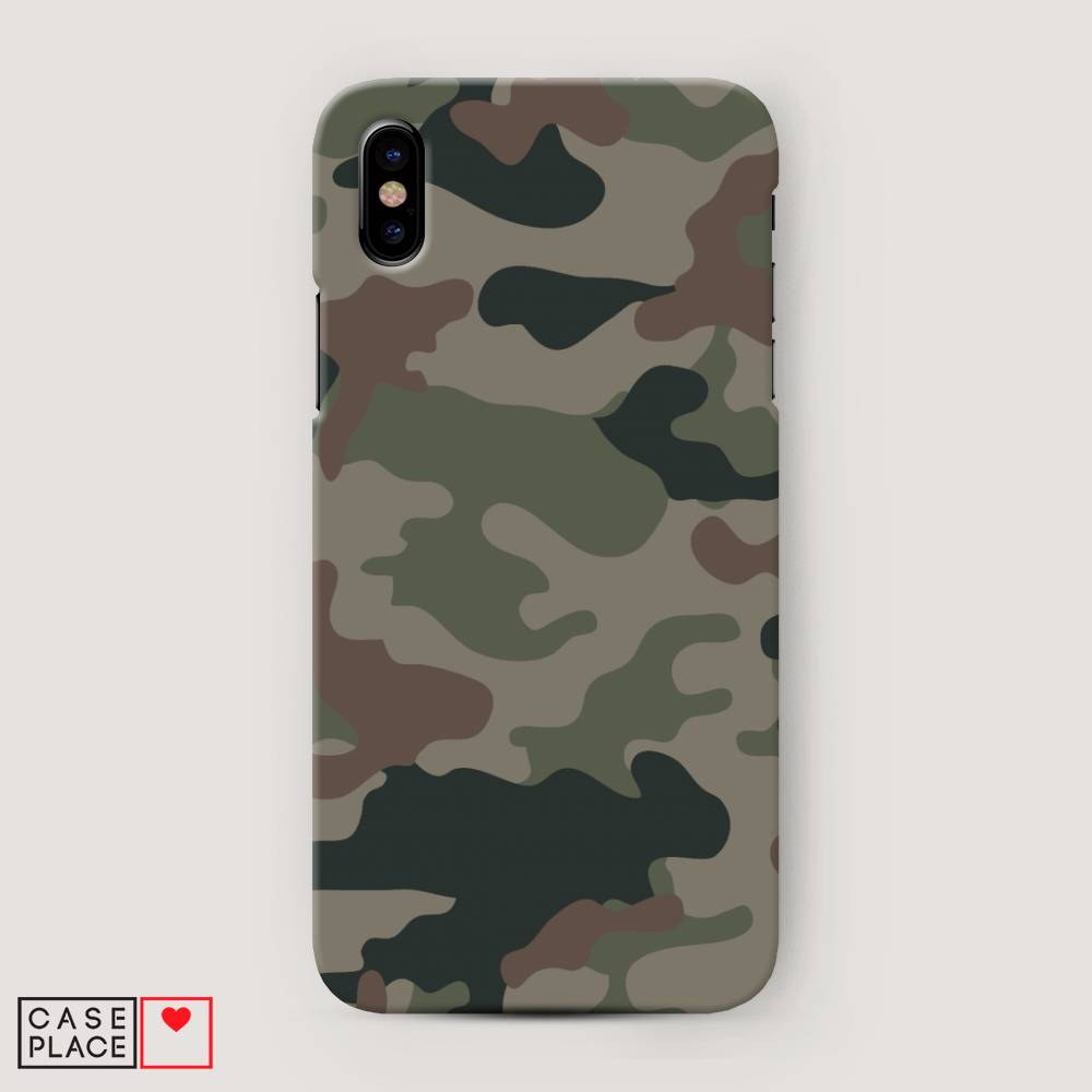 

Пластиковый чехол "Камуфляж 1" на Apple iPhone XS Max (10S Max), 11920-4
