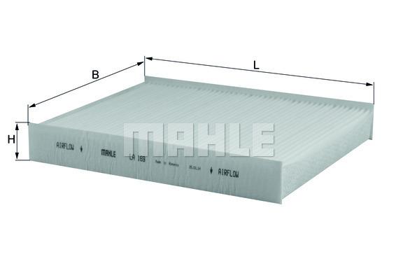 

Фильтр салона Mahle/Knecht LA169
