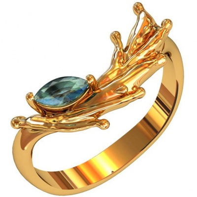 

Кольцо из серебра с алпанитом р. 18,5 ПРИВОЛЖСКИЙ ЮВЕЛИР 292609-FA15, 292609-FA15