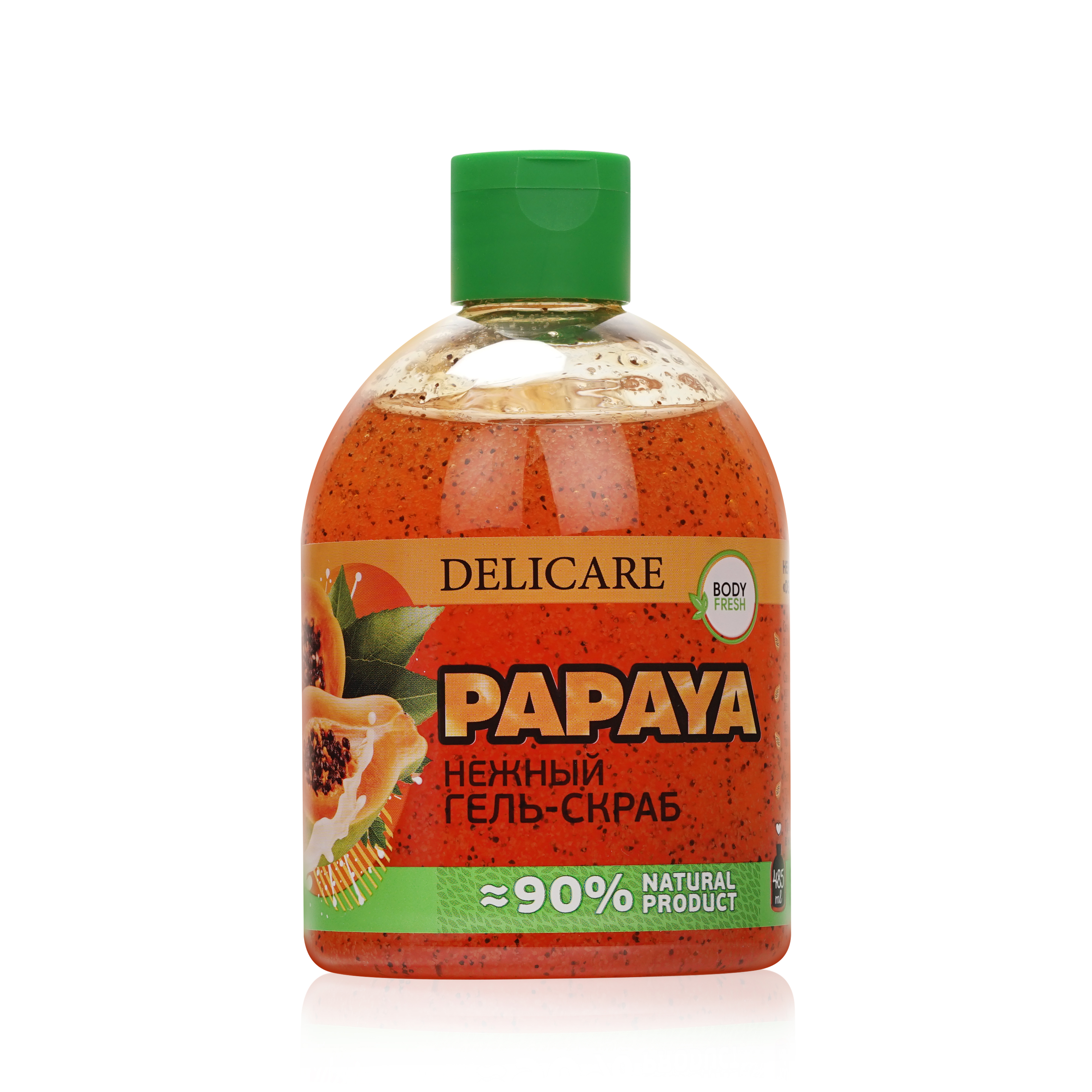 

Гель - пилинг для душа Delicare Fruit Peeling Папайя 485мл
