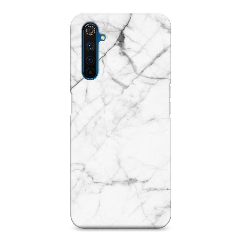 

Пластиковый чехол "Светлый мрамор" на Realme 6 Pro, 252820-2