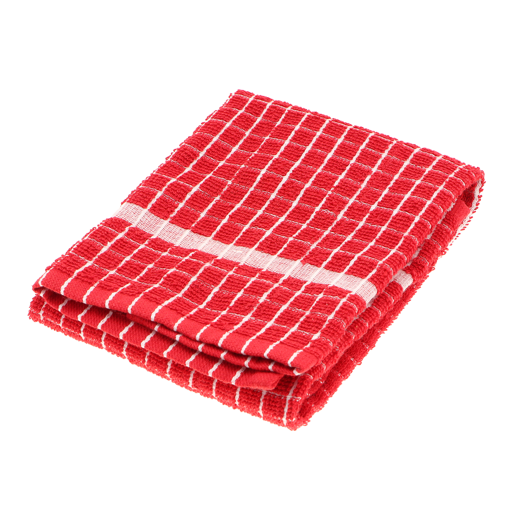фото Полотенце homelines textiles 40 x 60 см махровое красное nobrand